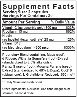 Count Boost Supplement Facts