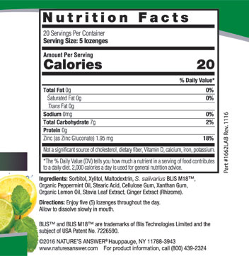 Nutrition Facts