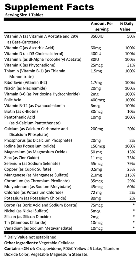 Supplement Facts