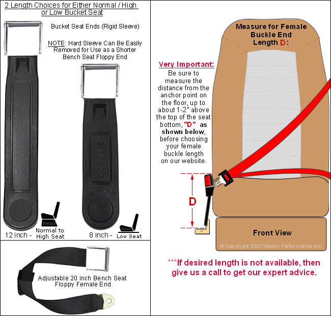 3 Point Retractable Seat Belt with Chrome Seatbelt Buckle