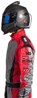 Pyrotect Custom Auto Racing Suit left side view style 6