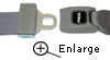 conversion van seat belt