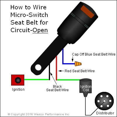 Micro Switch Seat Belt Open Wiring Diagram