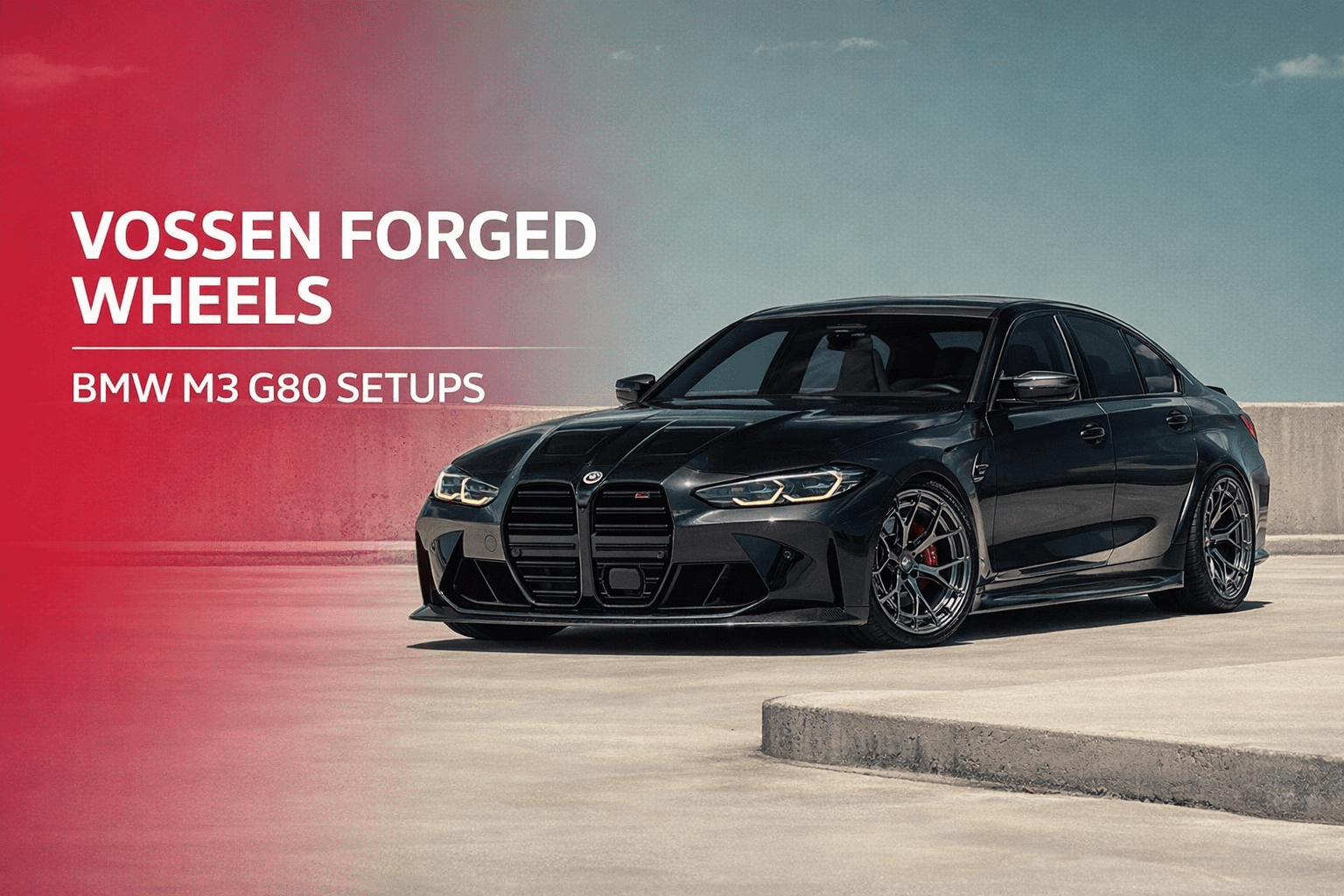 BMW M3 G80 VOSSEN FORGED? Call WheelsPerformance