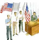 Flag Display