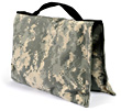 filled saddle sandbag digital camo