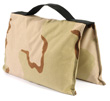 filled saddle sandbag desert camo