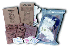 SurePak12 with flameless heater MRE in sealed packaging