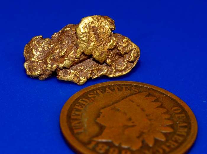 Gold from Fairbanks Rich AK Placer Gold Mines