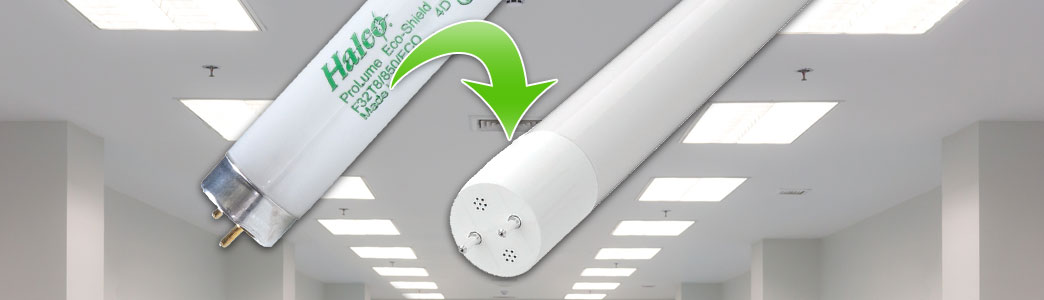 Replace your old fluorescent tubes with LED linear lamps