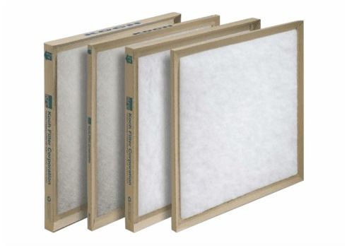 Fiberglass air filters