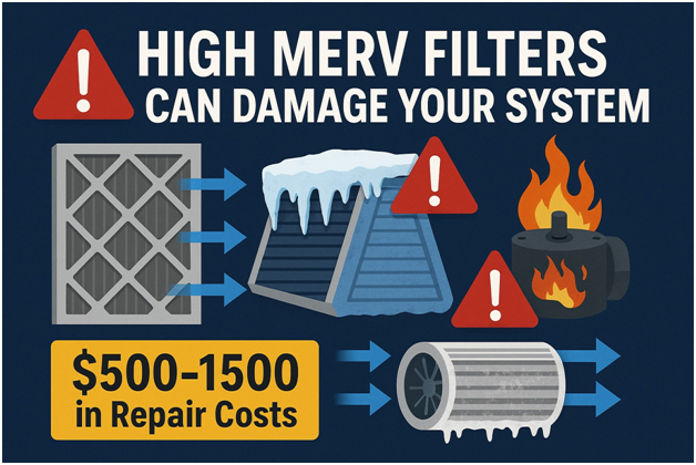 What using high MERV filters will do to your HVAC system and what you should try instead