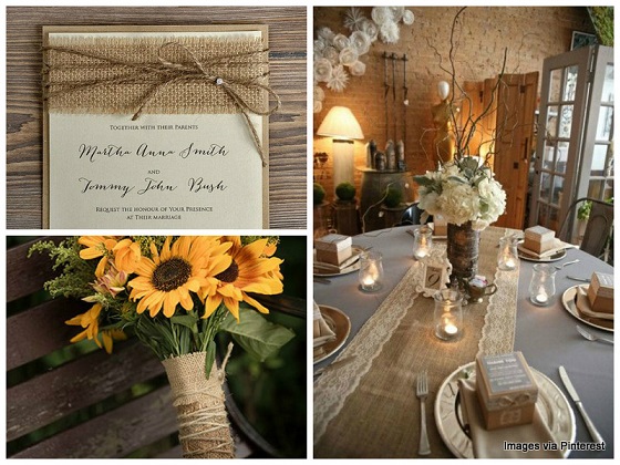 Incorporate Burlap