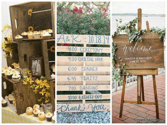 Repurposed Wood for Displays