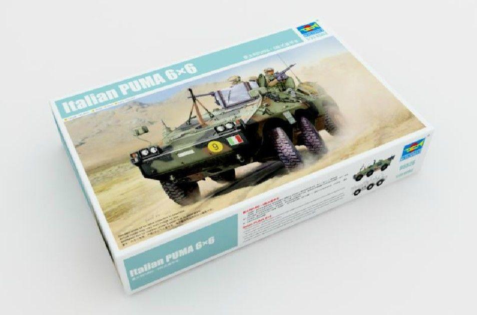 Trumpeter 1/35 05526 Italian 6x6 Wheeled AFV, (scale model kits, scale