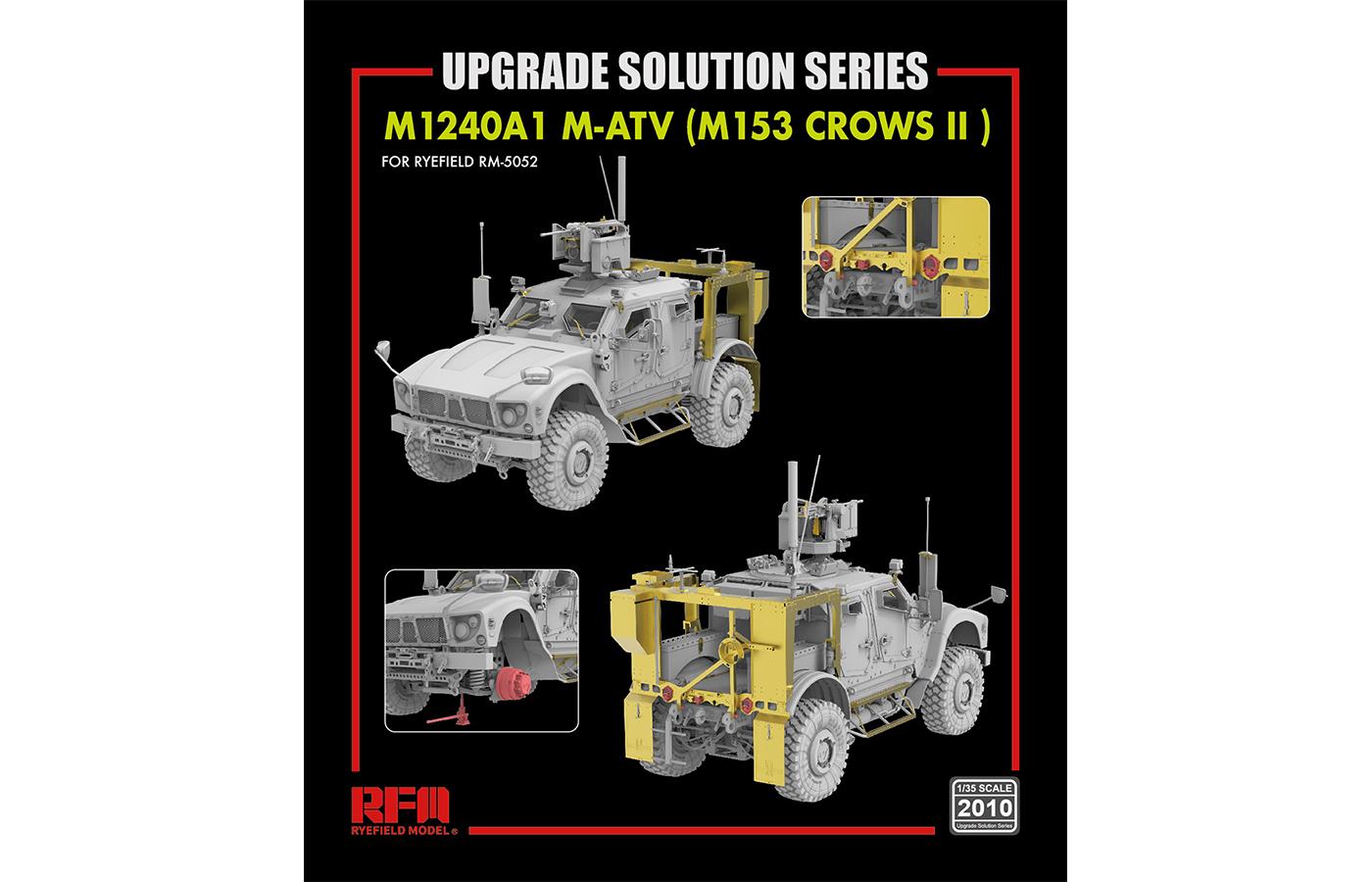 RM2010 1/35 M1240A1 MATV （M153 CROWS II）UPGRADE SOLUTION FOR RM5052