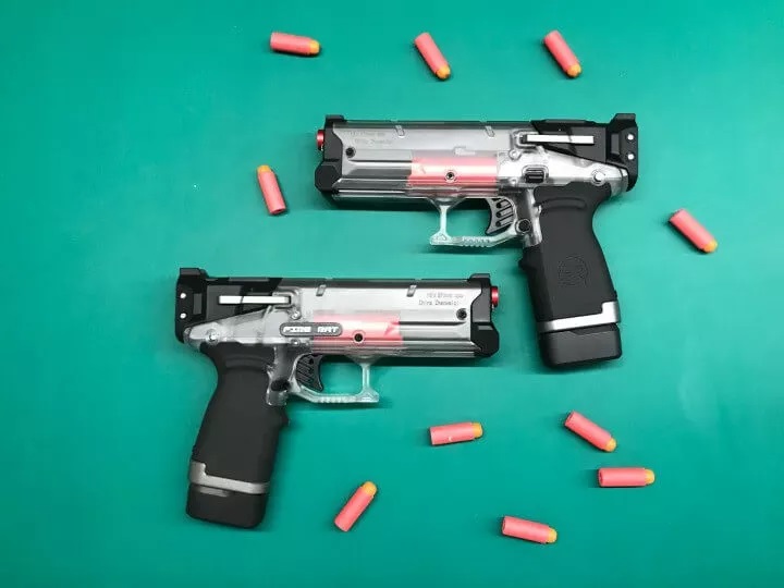 Glock Shell Ejection Pistol Toy Gun, Zhenweiqi S200 Fire Rat Nerf