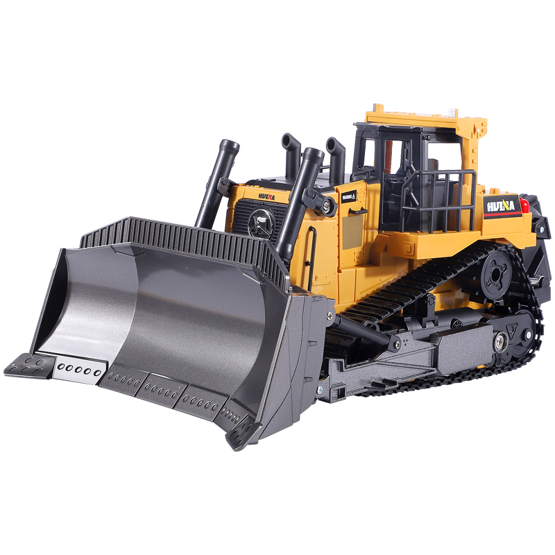 RTR HUINA 1569 RC Bulldozers, Cat Caterpillar Remote Control Dozers