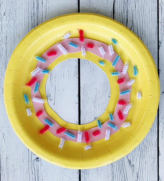 Paper Plate Food Crafts