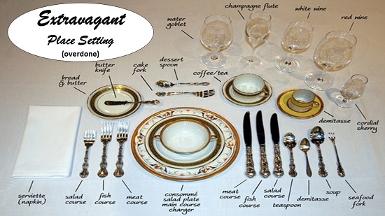 An Overdone Place Setting