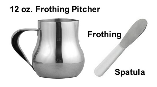 Use a Frothing Spatula to Pull-Forward or Hold-Back the Froth