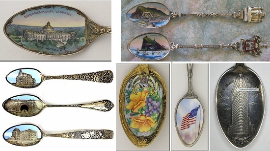 Collectible Souvenir Demitasse Spoons