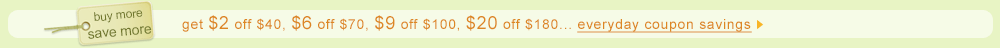 buy more save more!