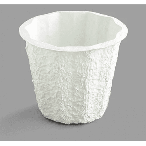 Paper Mache Container 7.5 inches Tall x 7.5 inches Wide