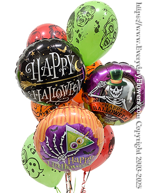 Halloween Balloon Bouquet  +$25