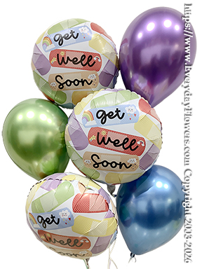 Cheerful Get Well Bandaids Bouquet +$25