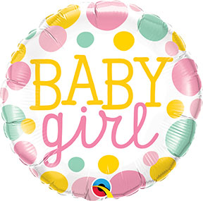Baby Girl Dots +$5