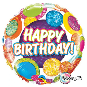 Birthday Dots & Glitz +$6