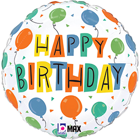 Birthday Party Balloons +$6.00