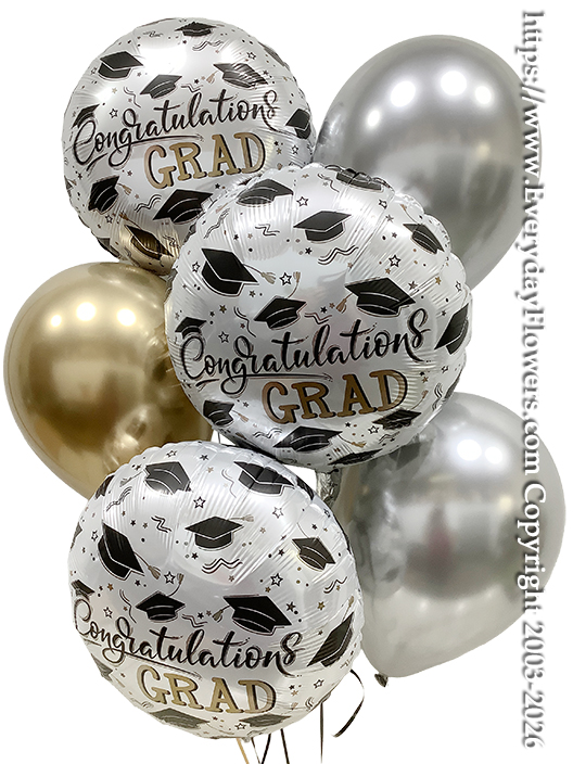 Congratulations Grad Hats Bouquet +$25 CBB433