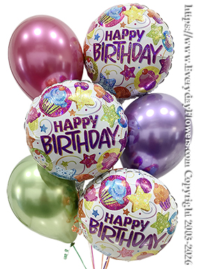 Birthday Dazzling Sweets Bouquet +$25 CBB438