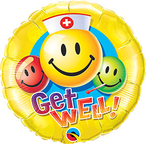 Get Well Smiley Faces +$5