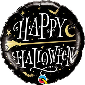 Halloween Golden Broomstick +$4