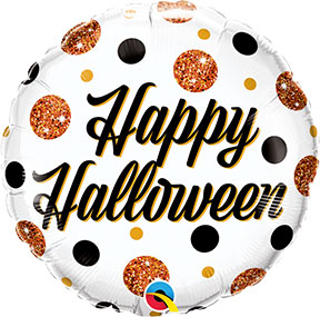 Halloween Sparkly Dots +$4