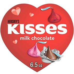 Hershey's Kisses Heart Box V105 +$9