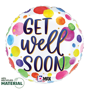 Get Well Watercolor Dots +$6