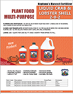 liquid crab shell slick