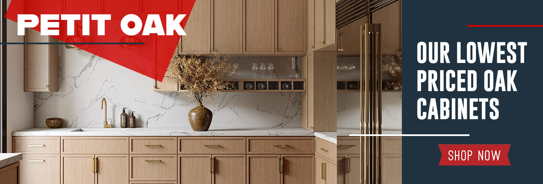 Petit Oak Cabinets