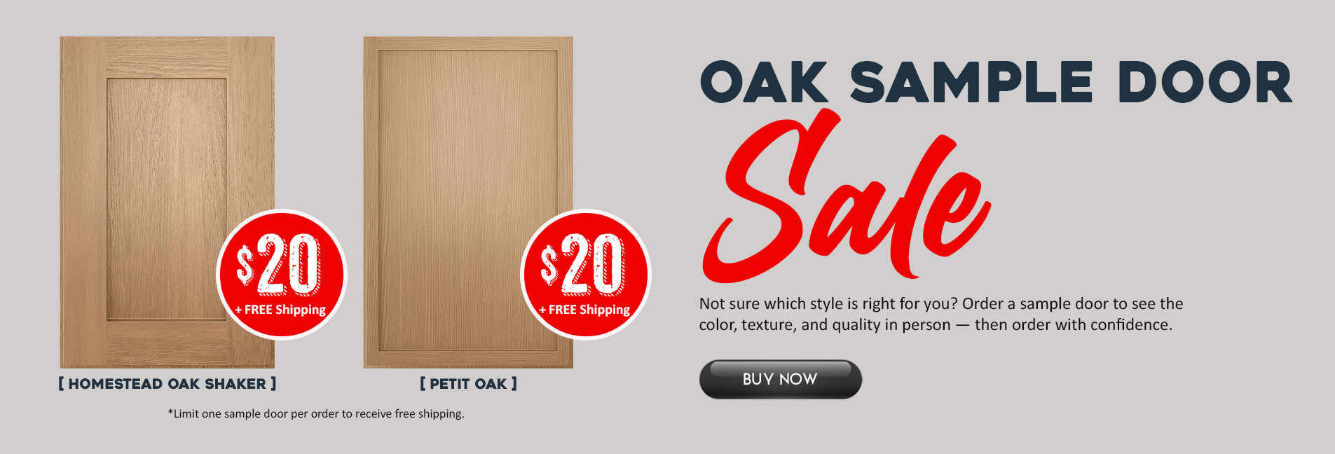 Sample Door Sale
