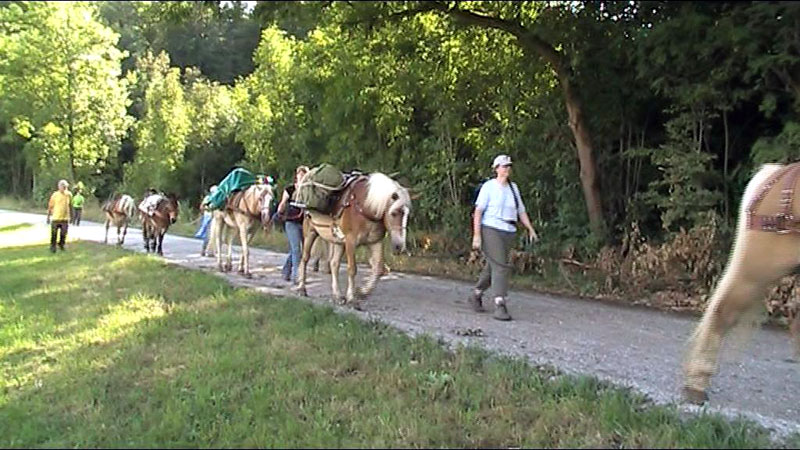 German pack trip