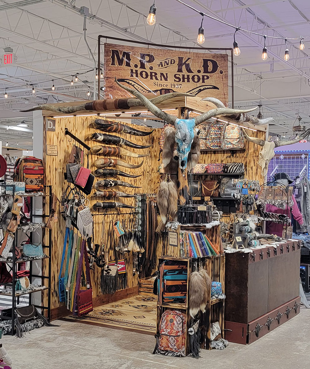 M.P. & K.D. Trade Booth at Painted Tree in Edmond, Oklahoma