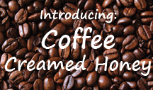 Organic Coffee Creamed Honey!