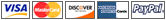 We accept all major credit cards