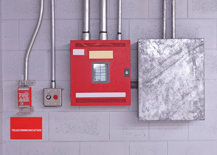 PRO 24/7 Commercial Fire Alarm Monitoring Service Paths Image