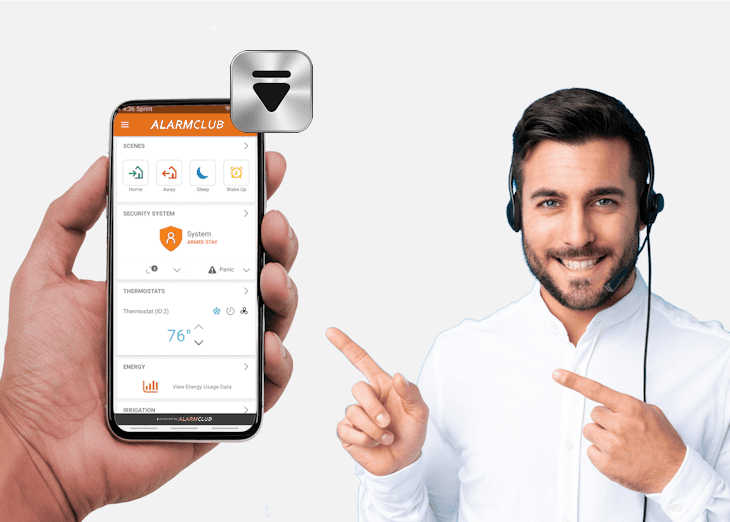 Interactive Burglary Intrusion Alarm Monitoring Services Image