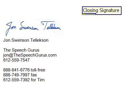 Image of Signature Command